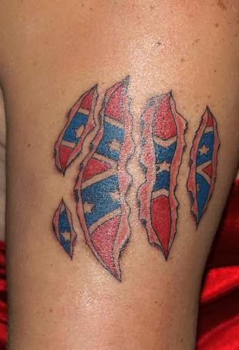 Rebel Flag Tattoos