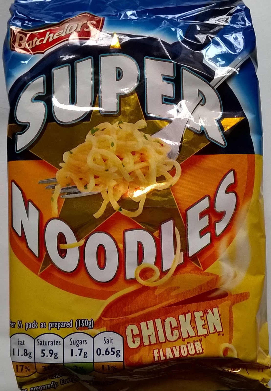 It's a Noodle Bar not a Wine Bar Batchelors Super Noodles Chicken flavour