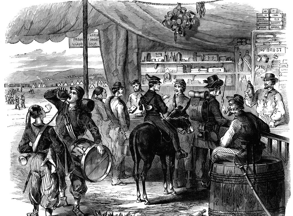 Hard times for the sutler in western Virginia