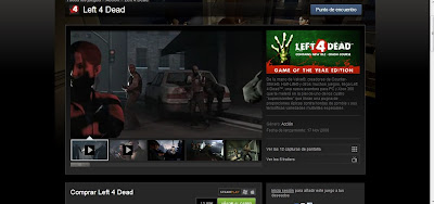 Left 4 Dead en Steam.