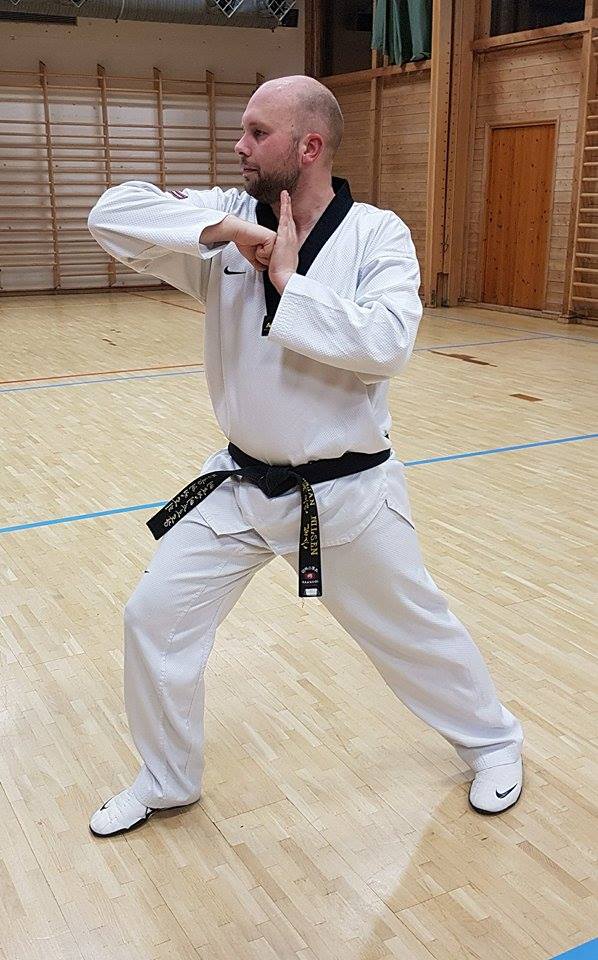 Traditional Taekwondo Ramblings: Self defense applications from Taegeuk Oh Jang