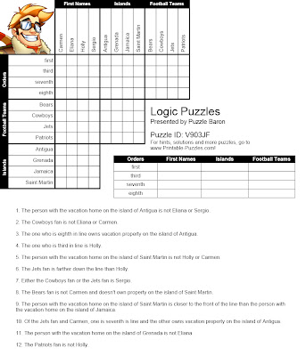 IH Milan Students' blog: Logic Puzzle No.1