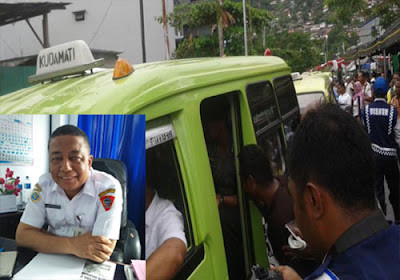 Dishub Kota Ambon Bakal Evaluasi Trayek Angkot 1 robby Angkot