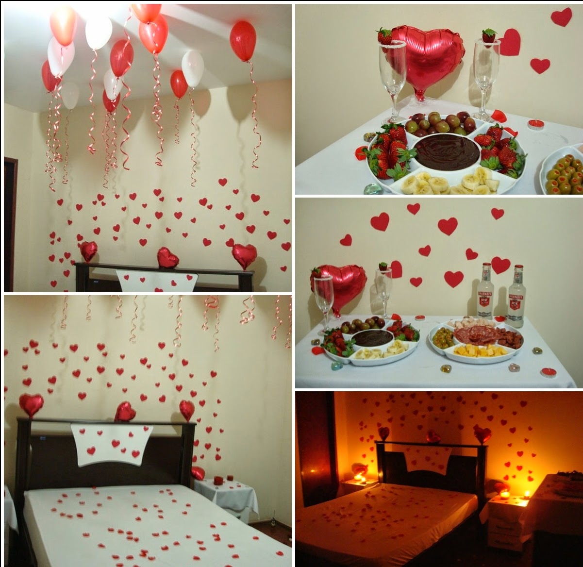 украсить комнату для мужа на день рождения