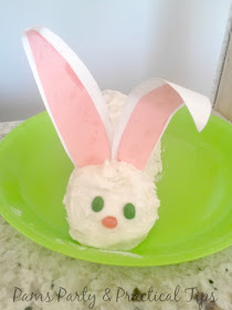 Easter cake, bunny cake,  Easter dessert 