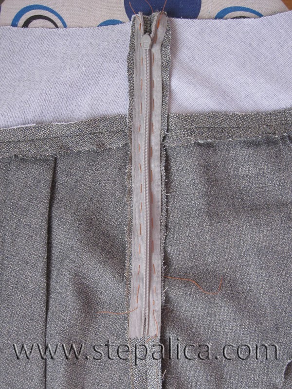 Zlata skirt sewalong: #10 Sew an invisible zipper