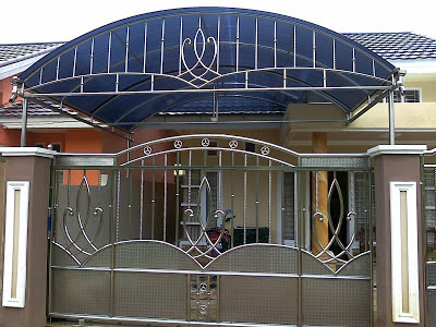 rangka kanopi stainless