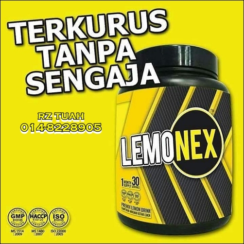 Lemonex Fat Burner Kekalkan Berat Badan Ideal - Rz Tuah ENt