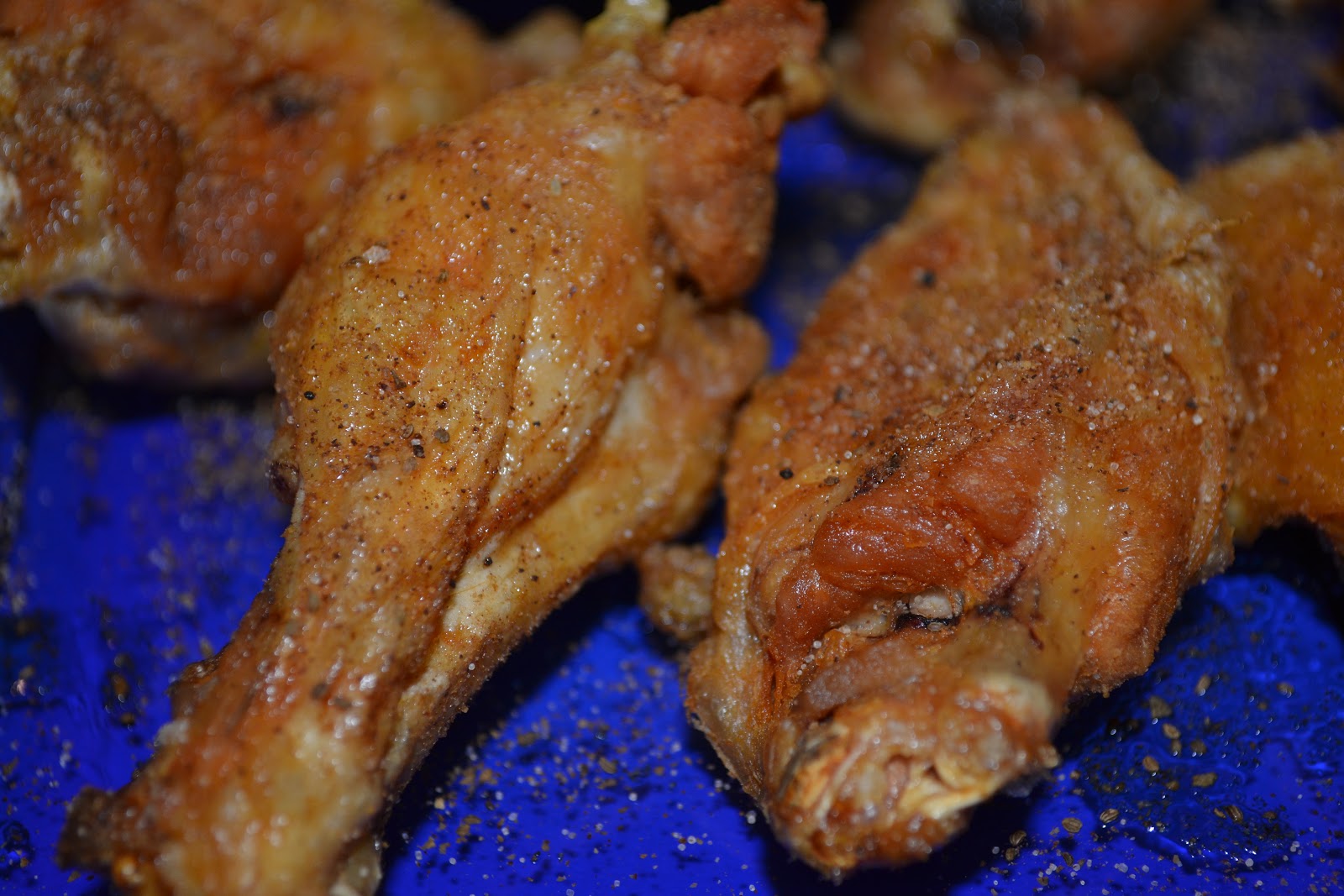 Purple Tailgating Mama Old Bay Wings