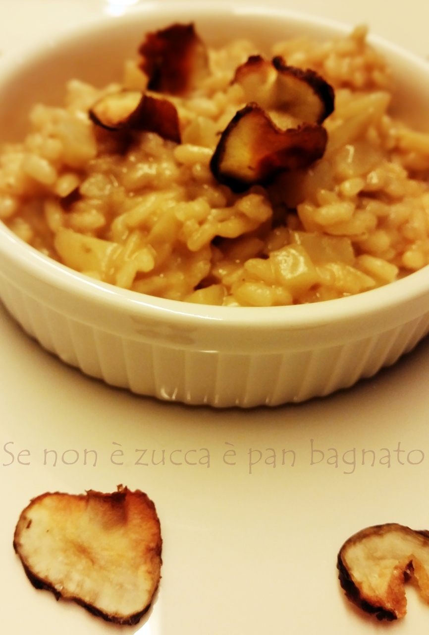 Risotto con Topinambur – Zuccaepanbagnato