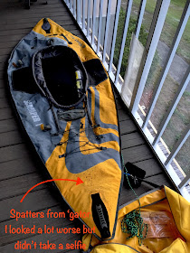 West Marine Scamper I inflatable kayak.