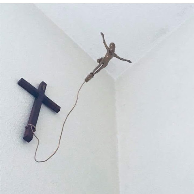 Bungee Jesus Jumped For Your Sins Picture