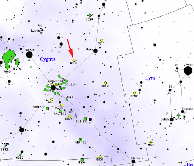 localização da estrela KIC 8462852