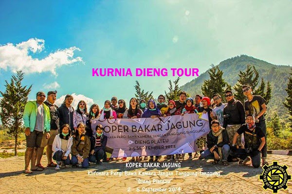 peserta kurnia dieng tour