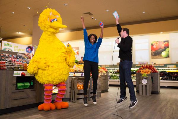 Michelle Obama, Big Bird, Elena on Billy Eichner Show
