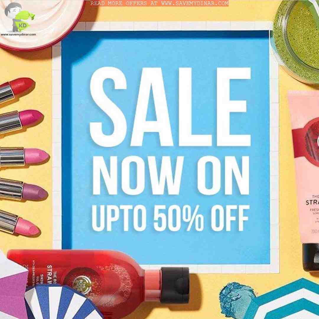 The Body Shop Kuwait SALE Upto 50 OFF