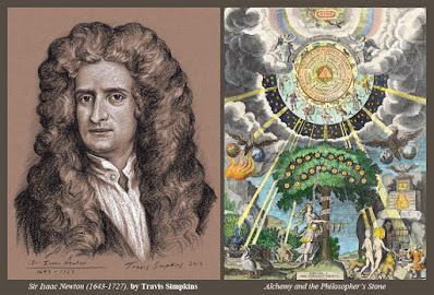 Sir Isaac Newton. by Travis Simpkins. Alchemy and the Philosopher's Stone. Freemasonry