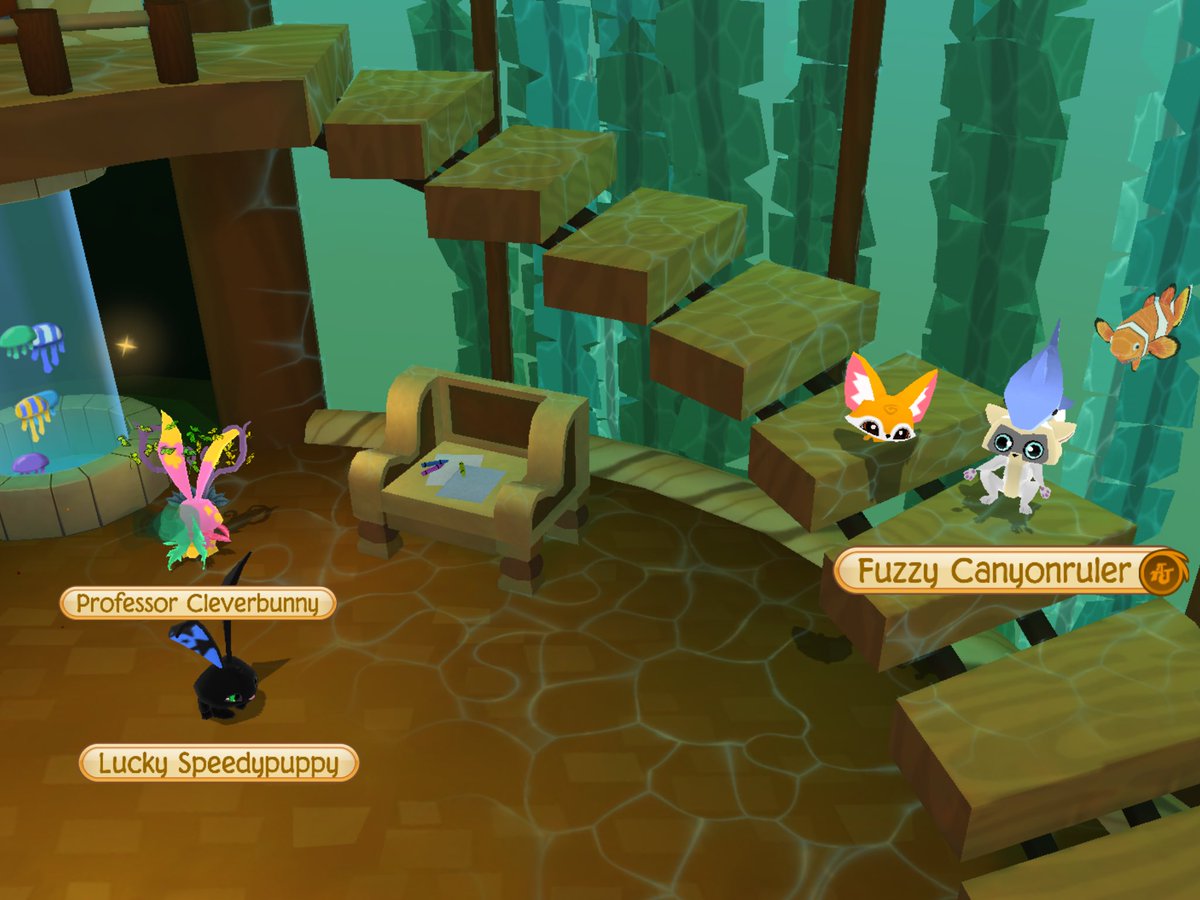 Animal Jam Spirit Blog Aquarium Den, Tierney's Aquarium, Plus Night of the Phantoms Teaser