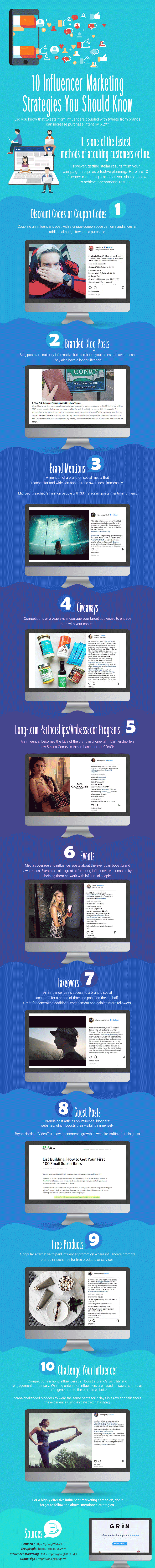 10 Influencer Marketing Strategies You Should Know - #infographic