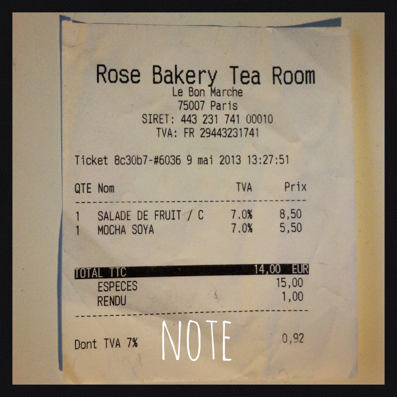 Paris Yummy Rose Bakery Tea Room (Paris 6ème)