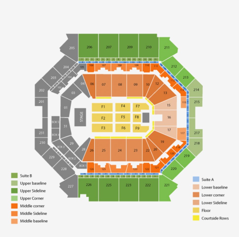 Nassau Coliseum Seating Chart With Seat Numbers