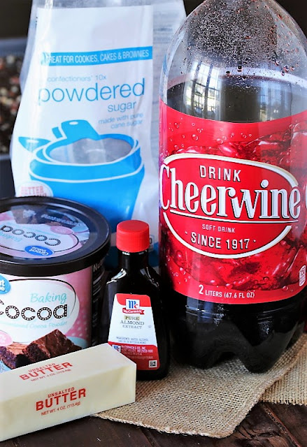Cheerwine Chocolate Cake Icing Ingredients
