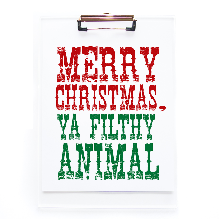 Printable Christmas Movie Quotes i should be mopping the floor