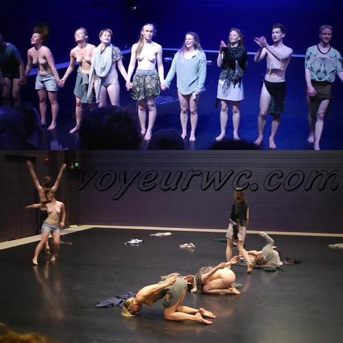 The best nude performance art, Naked Movement, Naked Dance Choreography. Nude Practice (Naked Theater 12)