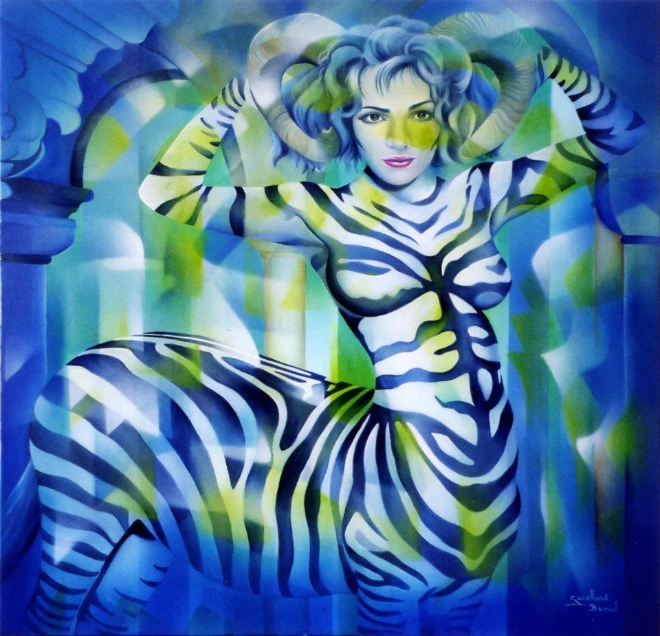 Jeanette Guichard Bunel 1957 | French Surrealist painter