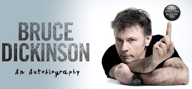 Bruce Dickinson | Intrínseca irá lançar autobiografia do vocalista do Iron Maiden