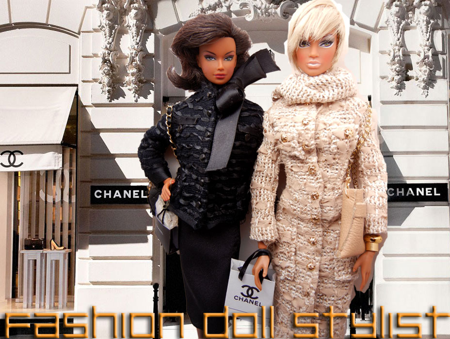 Fashion Doll Stylist: Chanel-ify Your (Doll) Fabric