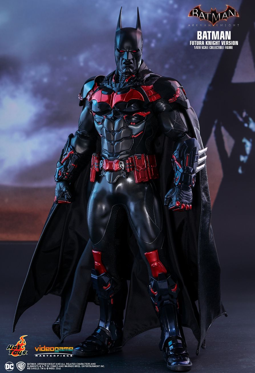 toyhaven: Hot Toys Batman: Arkham Knight 1/6th scale Batman (Futura Knight  Version) Action Figure