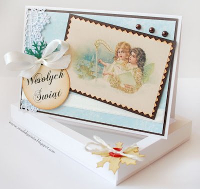 scrapbooking kartka boże narodzenie card making