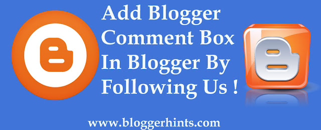 Blogger Comment Box Not Showing