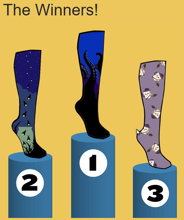 Design a Sock Contest TET's Crocodile Socks