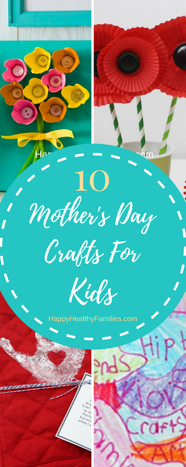 DIY Mother's Day Gift with Kids Handprint - Oven Mitts - Project