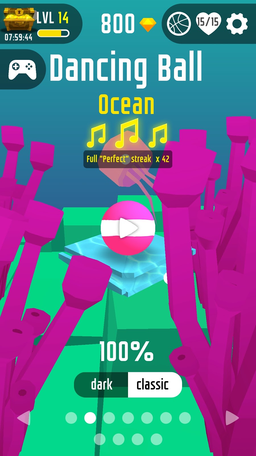 Review Game Dancing Ball Uji Kecepatan Tanganmu Dengan Lagu