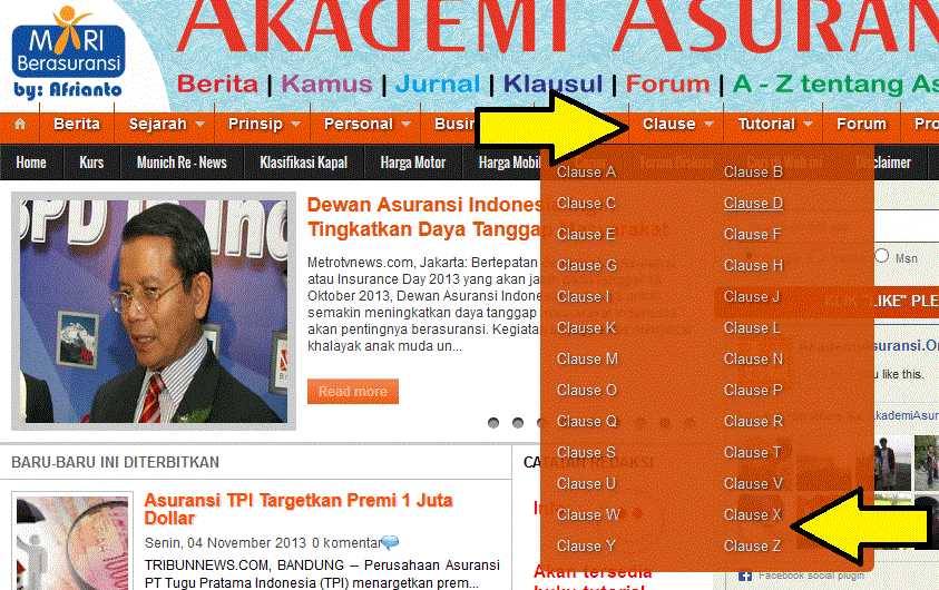 Kumpulan Klausul Asuransi Kerugian Akademi Asuransi