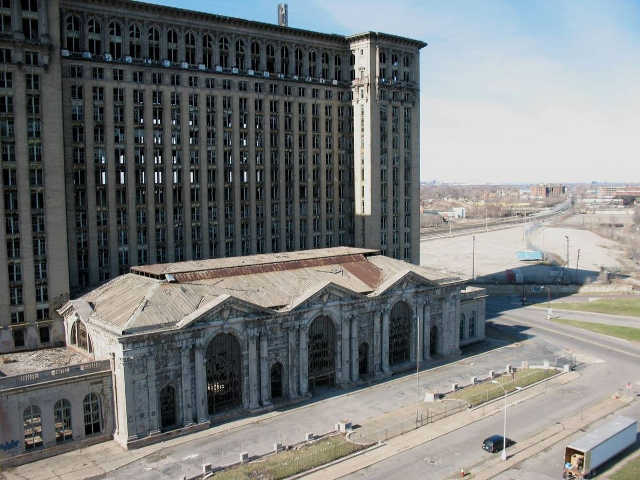 Estación de tren abandonada de Detroit