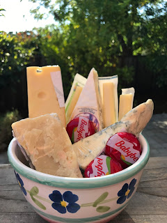 bowl of cheese
