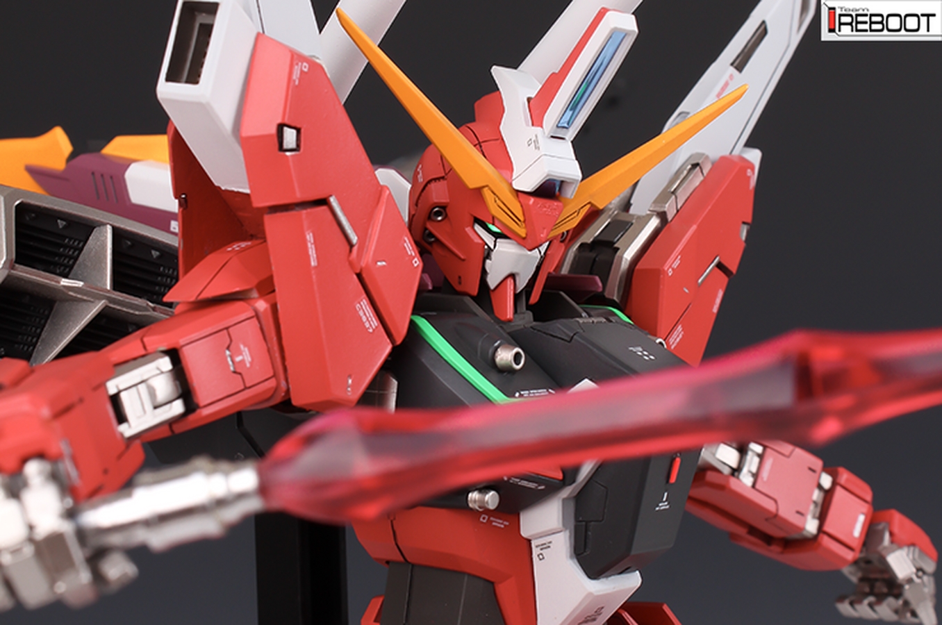Custom Build MG 1/100 Infinite Justce Gundam + Resin conversion kit