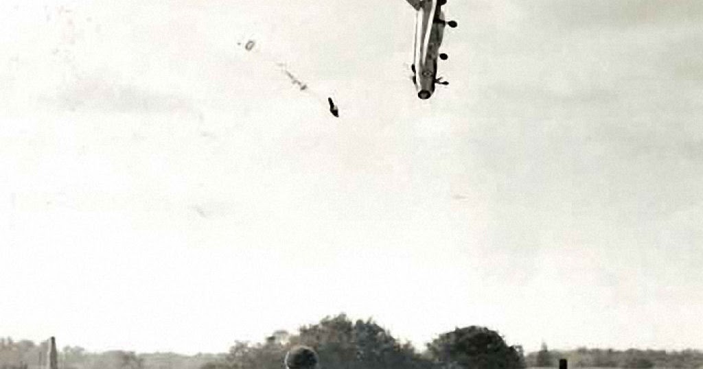 Pilot Ejecting From English Electric Lightning F1 The Story Behind an