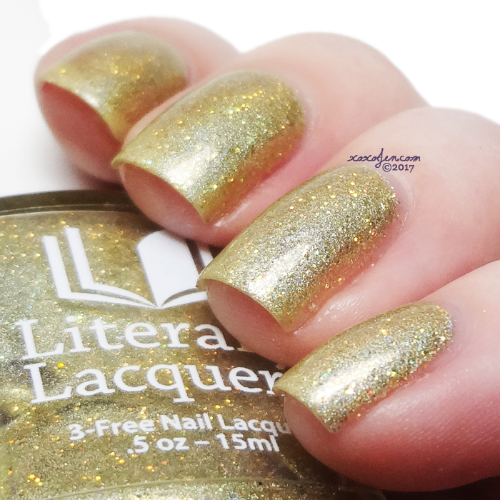 xoxoJen's swatch of Literary Lacquers The Golden Afternoon