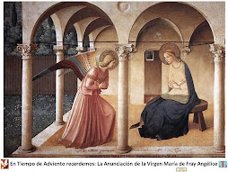 Anunciación de María de Fr. Angélico