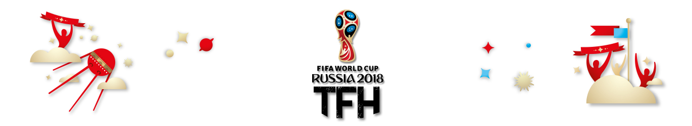 Mundial de fútbol Rusia 2018 en TFH