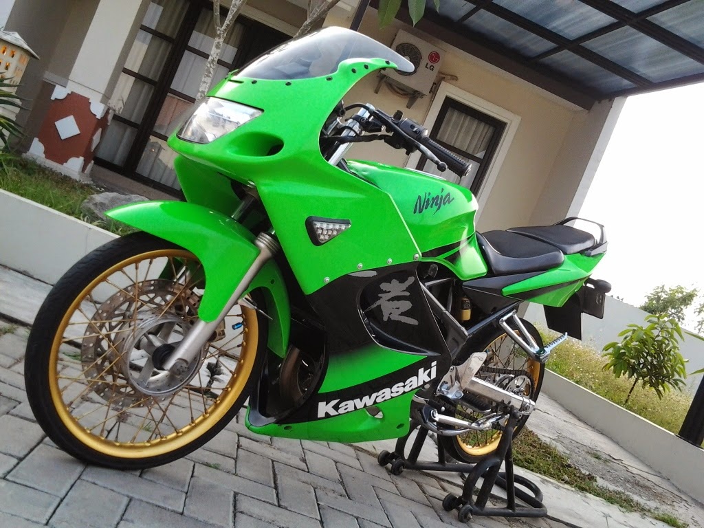 Kawasaki Ninja 150 Rr Modifikasi Velg Jari Jari CFA Vauban Du