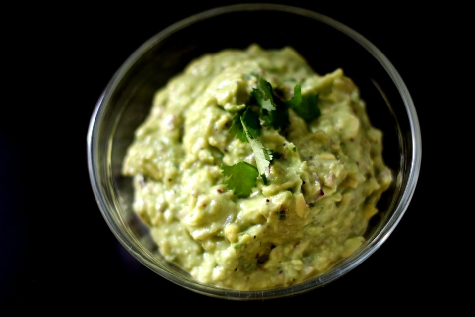 Spice + Wine Greek Yogurt Guacamole