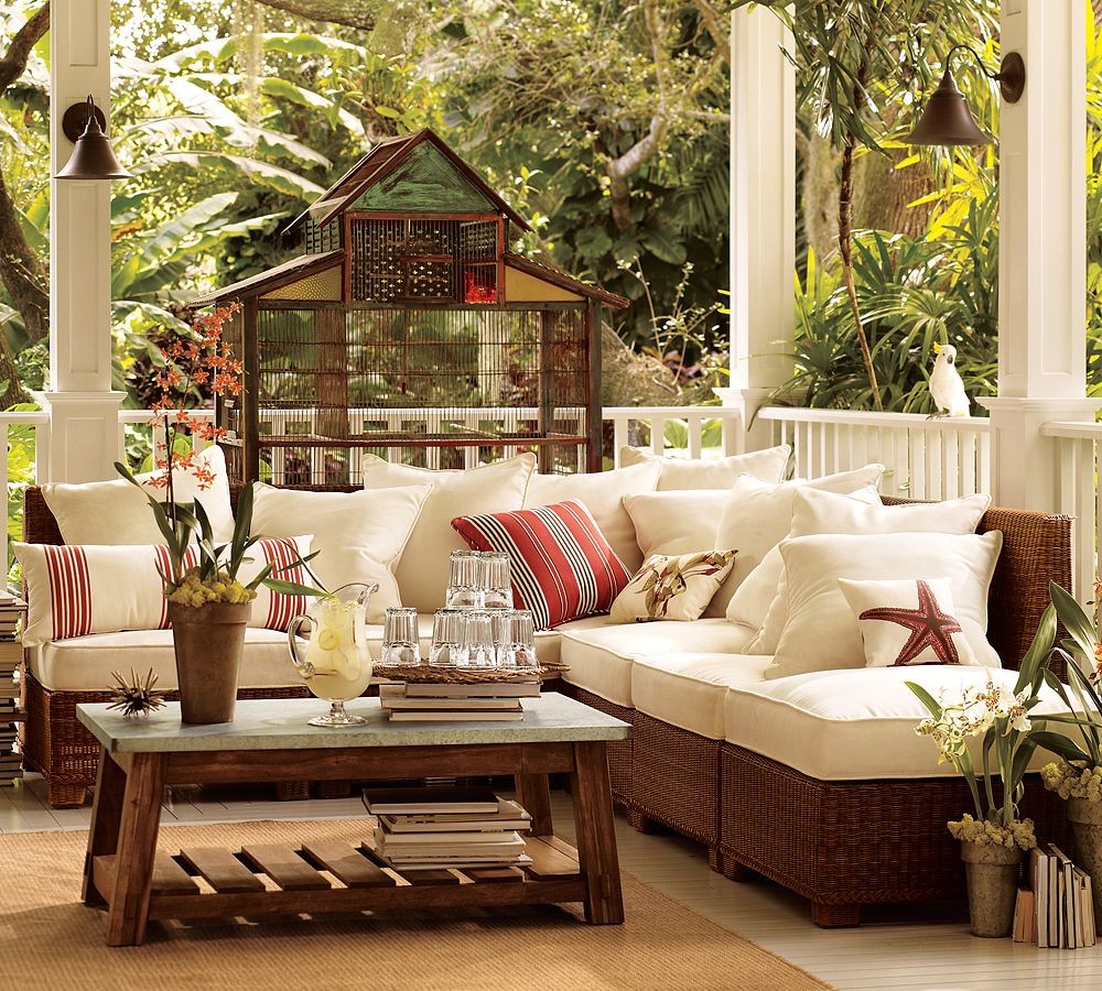 Outdoor Garden Furniture Designs by Pottery Barn | Interior Design