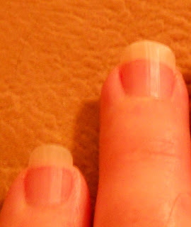 Sally Hansen Nails & Cuticles fingernail close up