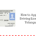 How to Apply for Driving License in Telangana